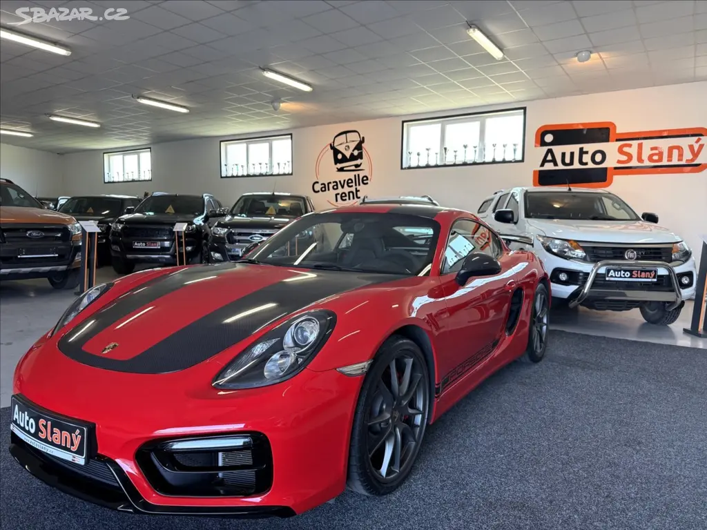 Porsche Cayman, 3,4 S 981 manuál Top stav!