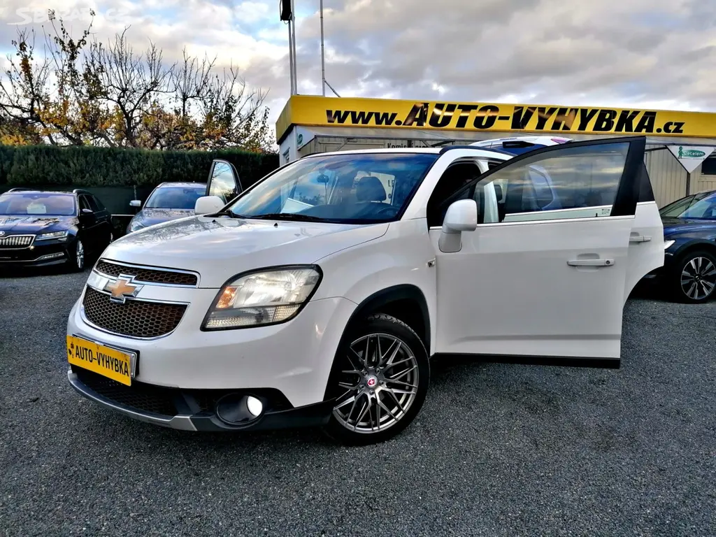 Chevrolet Orlando, 2.0CDTi 120kW Šíbr,Kůže,7-míst