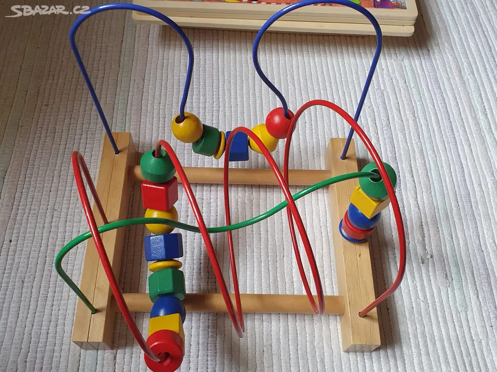 Velký labyrint IKEA - motorická hračka - Praha - Bazar - Sbazar.cz