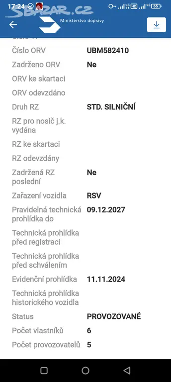 ŠKODA Fabia sedan 1,2 LPG - fotka 5
