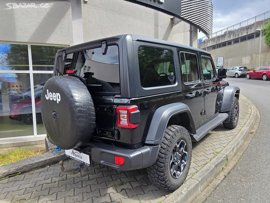 Jeep Wrangler, Rubicon 4xe Unlimited, tažné - fotka 5
