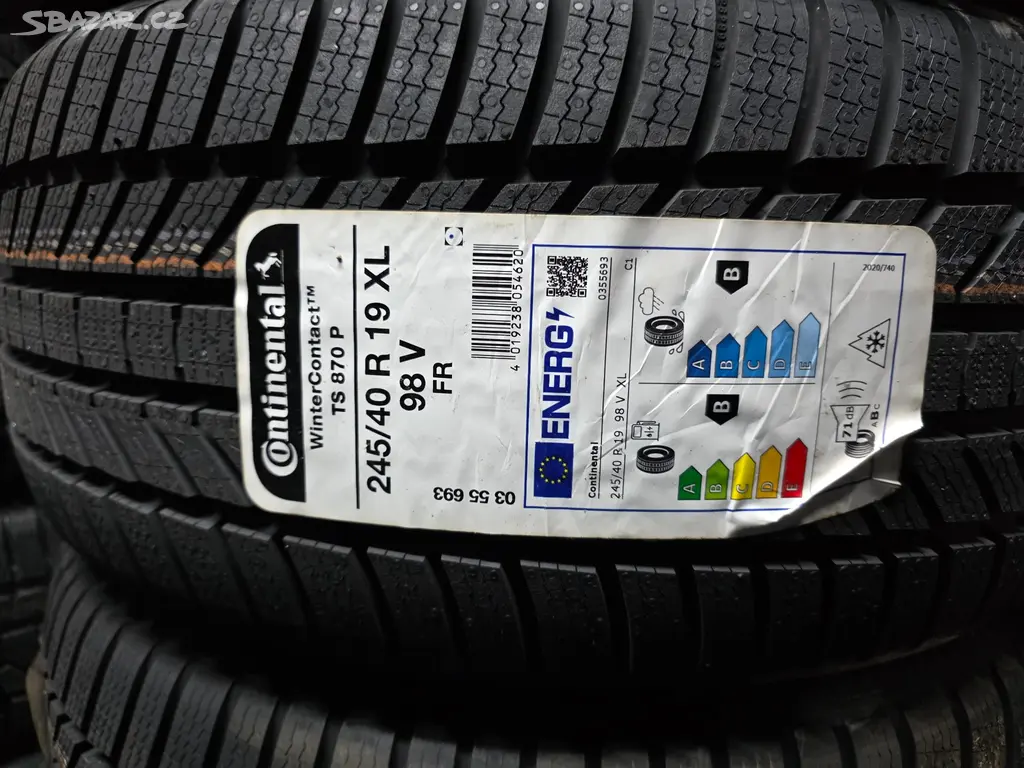 245/40 R19 98V XL Continental TS 870 P Zimní Nové