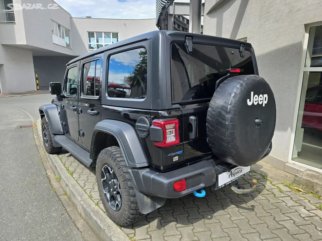 Jeep Wrangler, Rubicon 4xe Unlimited, tažné - fotka 3