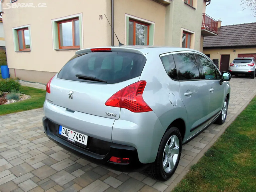 PEUGEOT 3008 1.6,PŮVOD ČR,SERVISKA,SENZORY - fotka 5