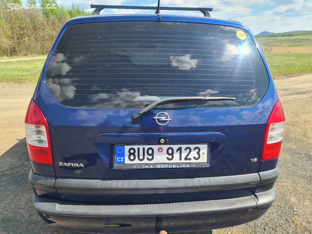 Zafira 1.8 Elegance LPG,7 místné,najeto 229tis km - fotka 6