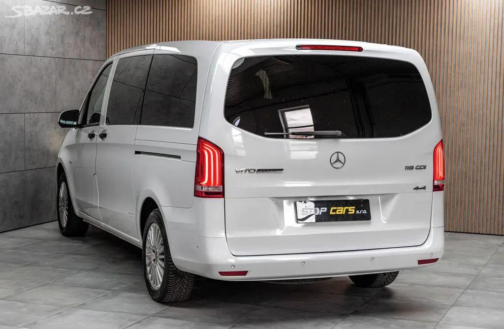 Mercedes-Benz Vito, 119 CDi 4x4*LONG*8.MÍST*DPH*ČR - fotka 4