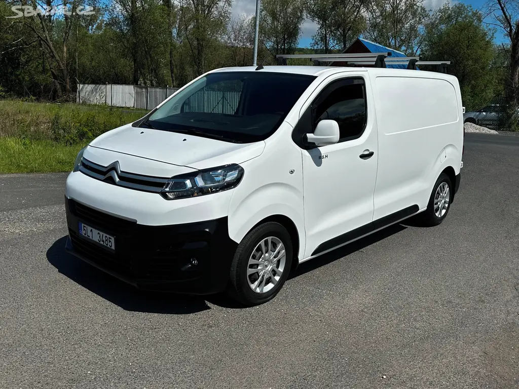 Citroen Jumpy 1.6HDi 85kw, r.2016, původ ČR, klima