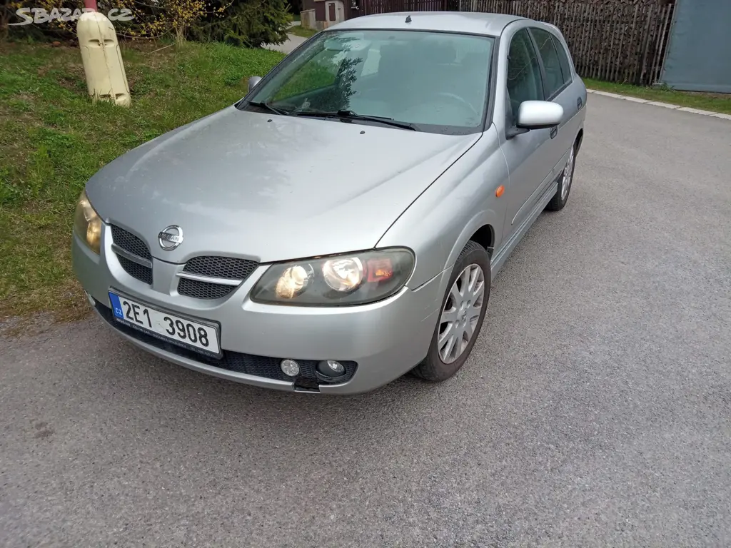 Nissan Almera 1.5 rok 2005 Klima, cd stk 9/2027 - fotka 2