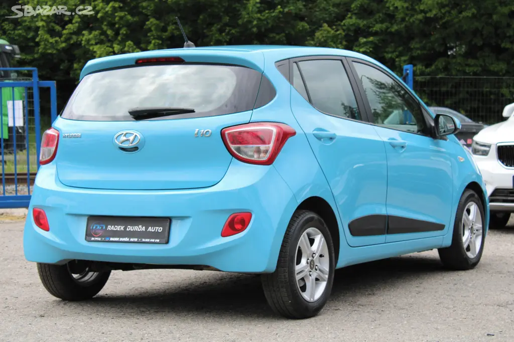 Hyundai i10 1,0 i NOVÉ V ČR,1.MAJITEL,2014 - fotka 5
