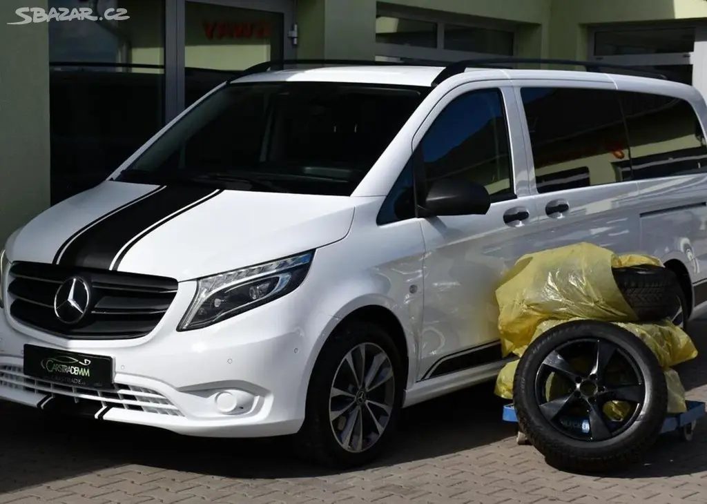 Mercedes-Benz Vito 124d 176kW LONG 4M ČR 2XALU - fotka 2