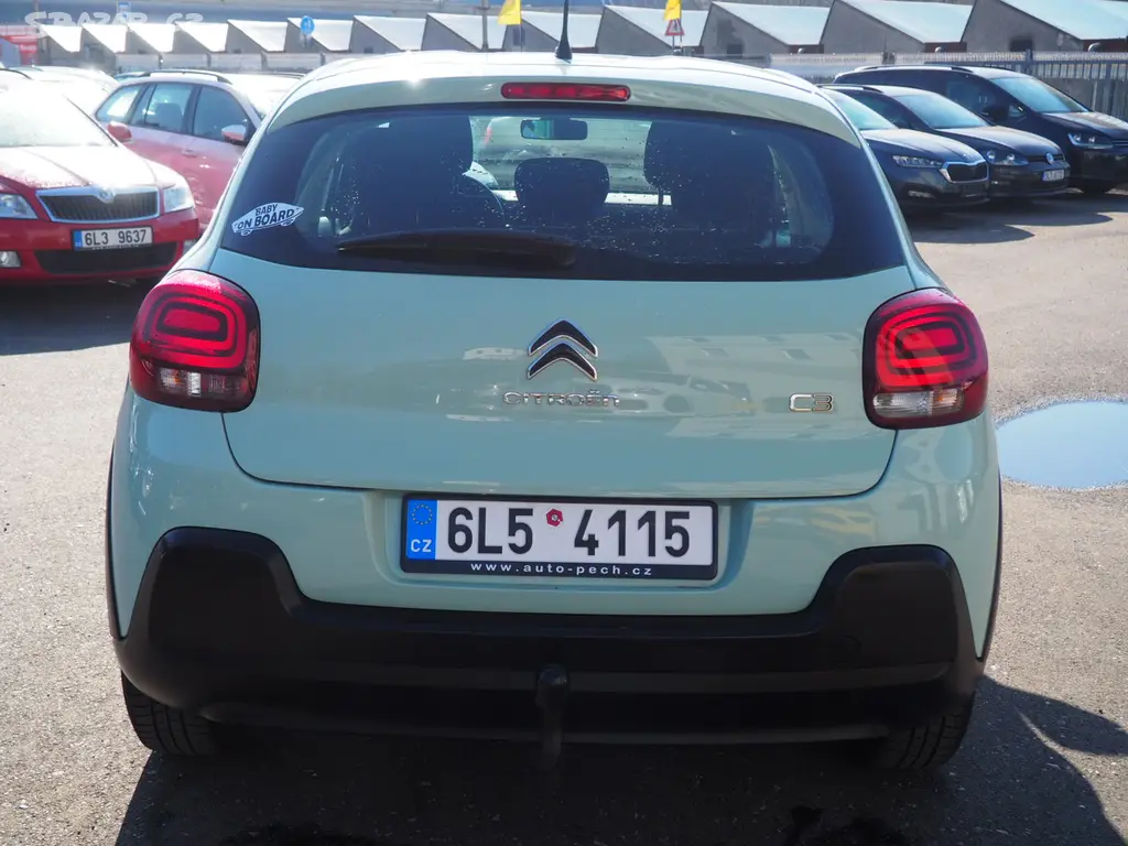 2019 Citroën C3 1.2 PureTech, Tažné - fotka 3