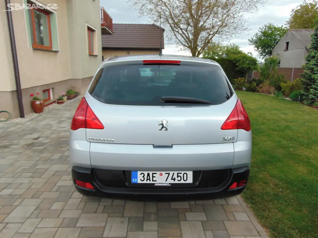 PEUGEOT 3008 1.6,PŮVOD ČR,SERVISKA,SENZORY - fotka 6