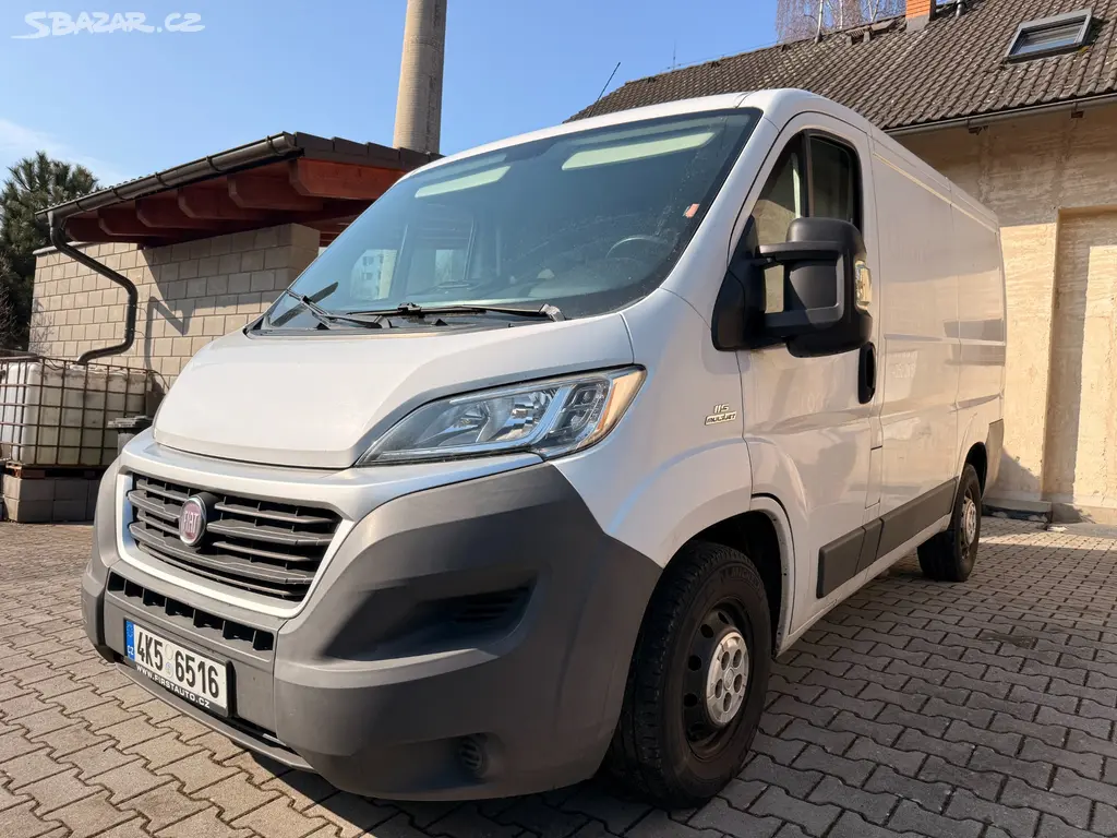 FIAT DUCATO 2.0JTD 85KW,2016,189TIS/KM,DPH,KLIMA.