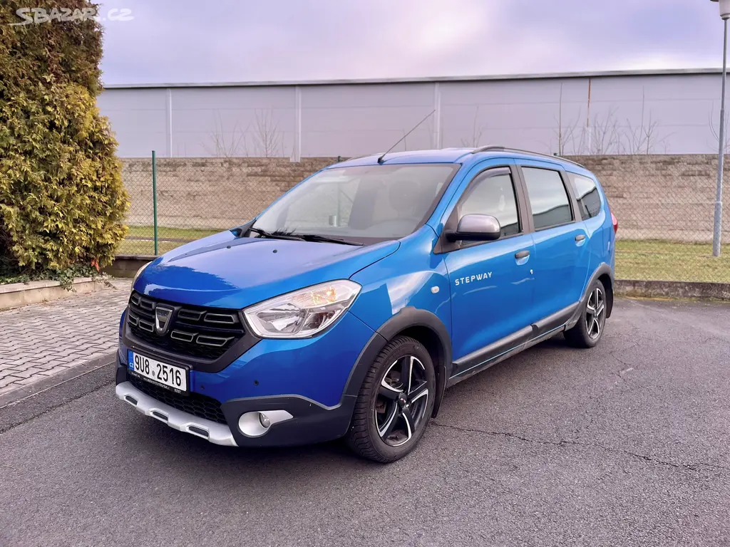 Dacia Lodgy, Stepway 1.6 SCe 75kw | Tažné