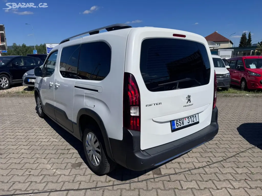 Peugeot Rifter, L2 1,5 HDI 75 KW 7 MÍST LONG - fotka 5