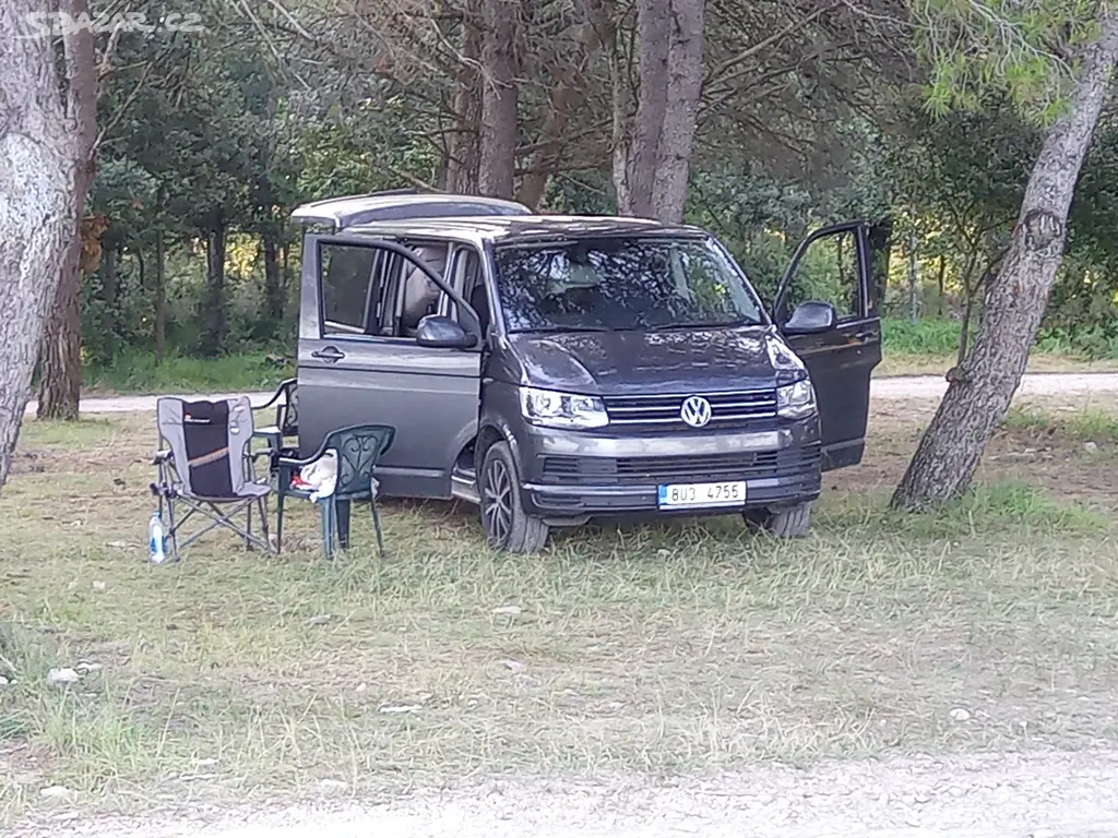 vw T6 multivan long, obytná/cestovní vestavba