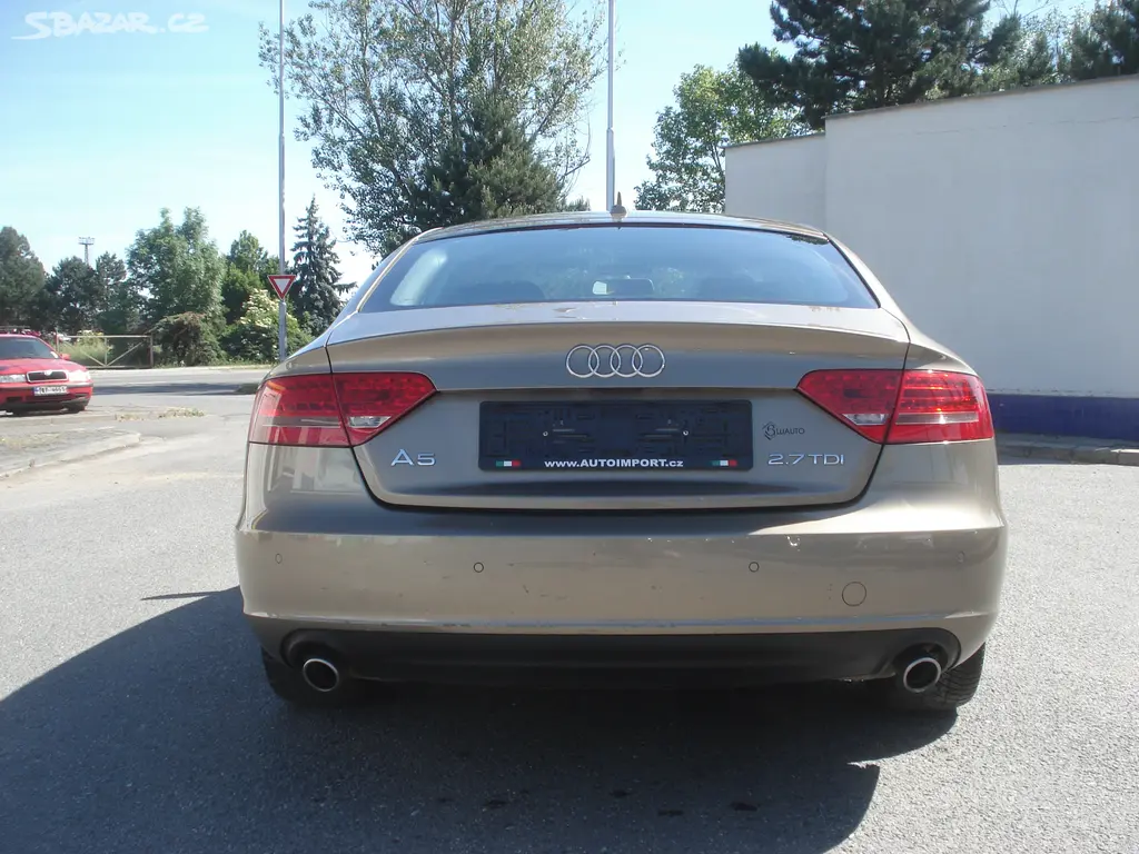 Audi A5, 2.7 TDi AUT NAVI KŮŽE - fotka 4