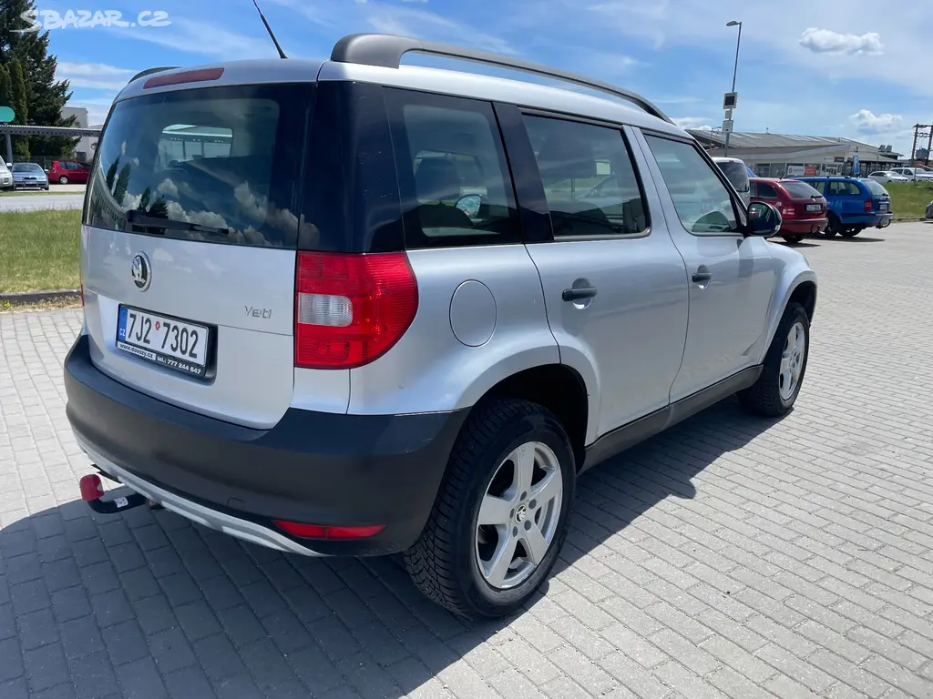 ŠKODA YETI 1,2TSI 77kW Tažné, bez koroze 2010 - fotka 4