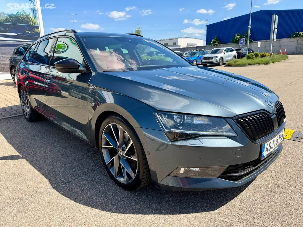 Škoda Superb 2.0 TDI 140kW DSG 4x4 SPORTLINE ČR