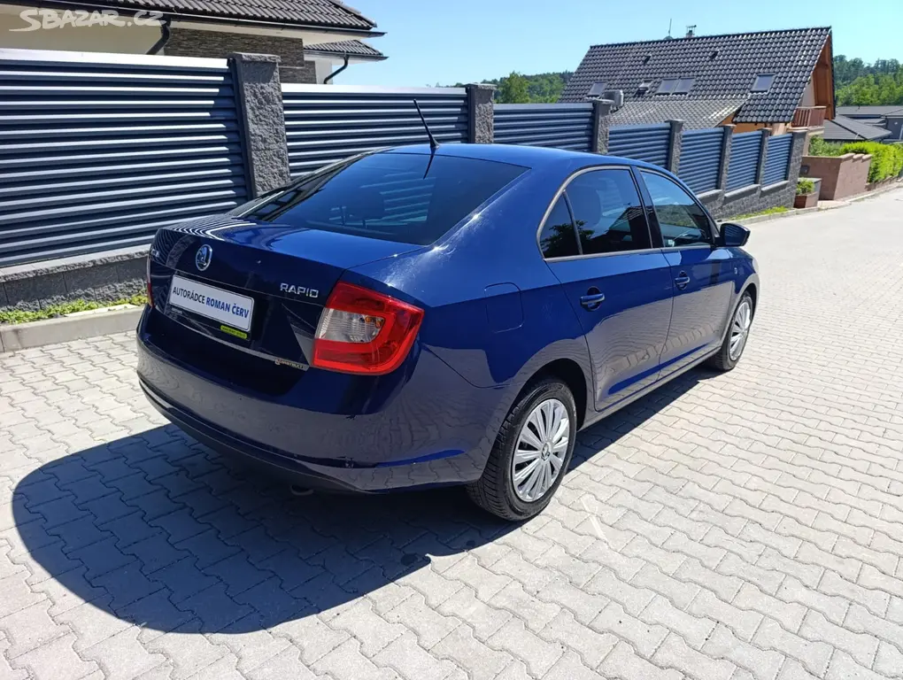 Škoda RAPID,1.6TDi,2014,ČR,2.maj,serv.h,záruka,CEB - fotka 4