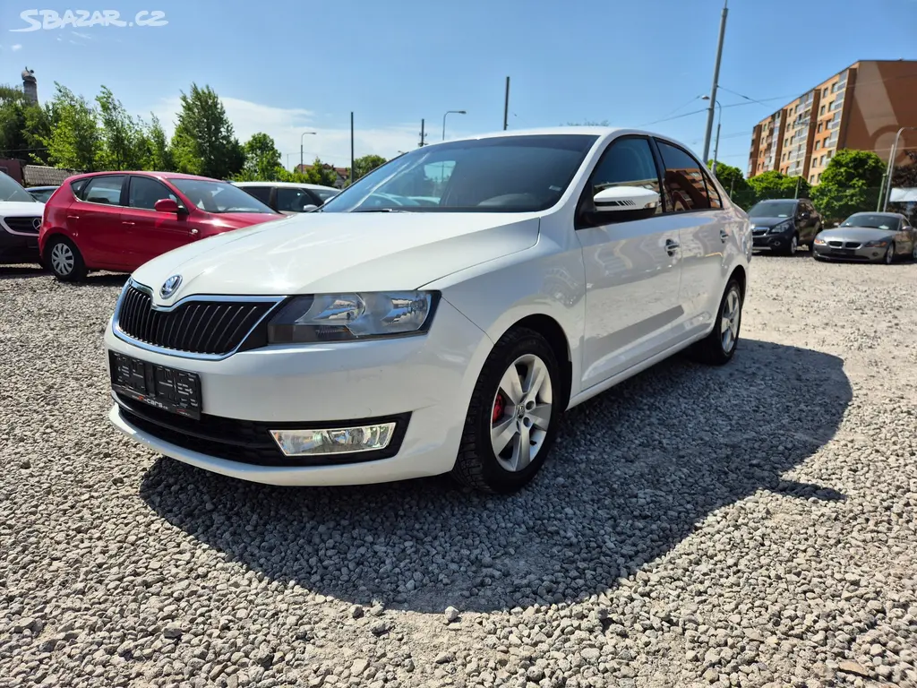 Škoda Rapid 1.6TDi,85KW,KLIMA,VÝHŘEV,ALU,ČR,2017 - fotka 3