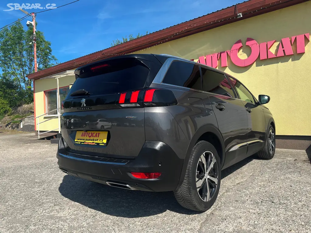 Peugeot 5008 1.5HDi 96KW/GTLINE/7MÍST/1MAJ - fotka 3