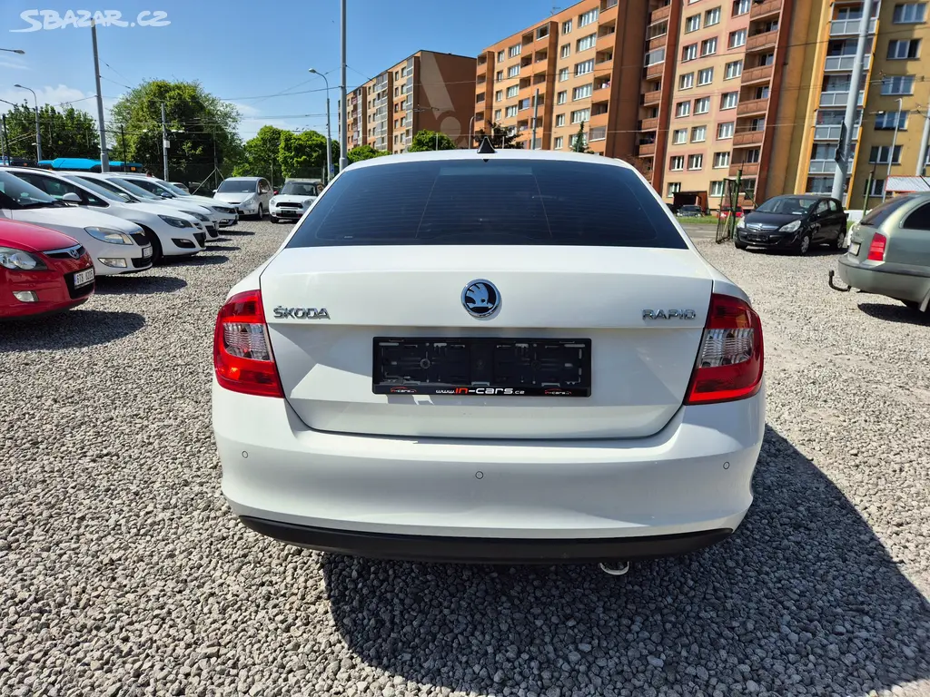 Škoda Rapid 1.6TDi,85KW,KLIMA,VÝHŘEV,ALU,ČR,2017 - fotka 5