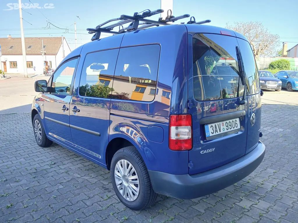 Volkswagen Caddy, 2.0CNG, 80kW, 1.maj., CZ - fotka 3