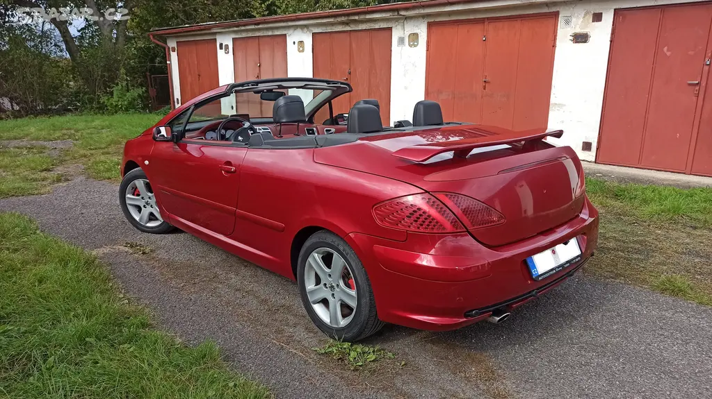 Peugeot 307cc 2.0 benzín 130kW + LPG - fotka 4