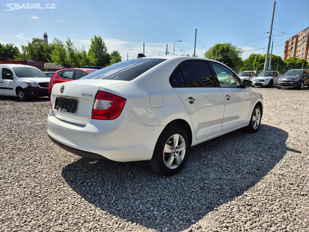 Škoda Rapid 1.6TDi,85KW,KLIMA,VÝHŘEV,ALU,ČR,2017 - fotka 6
