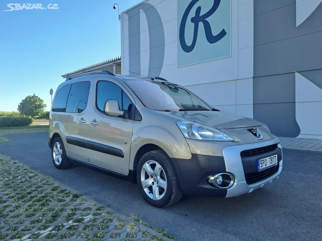 Peugeot Partner, 1.6HDI 68KW TEPE PĚKNÉ+KOLA