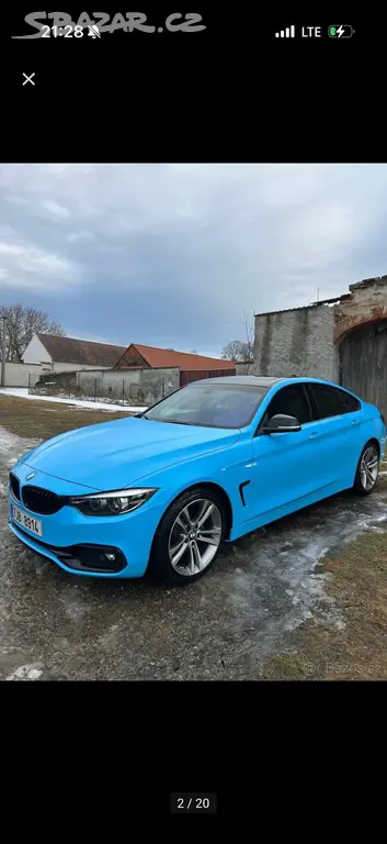 BMW 430i Gran coupe DPH 185kw 90t km