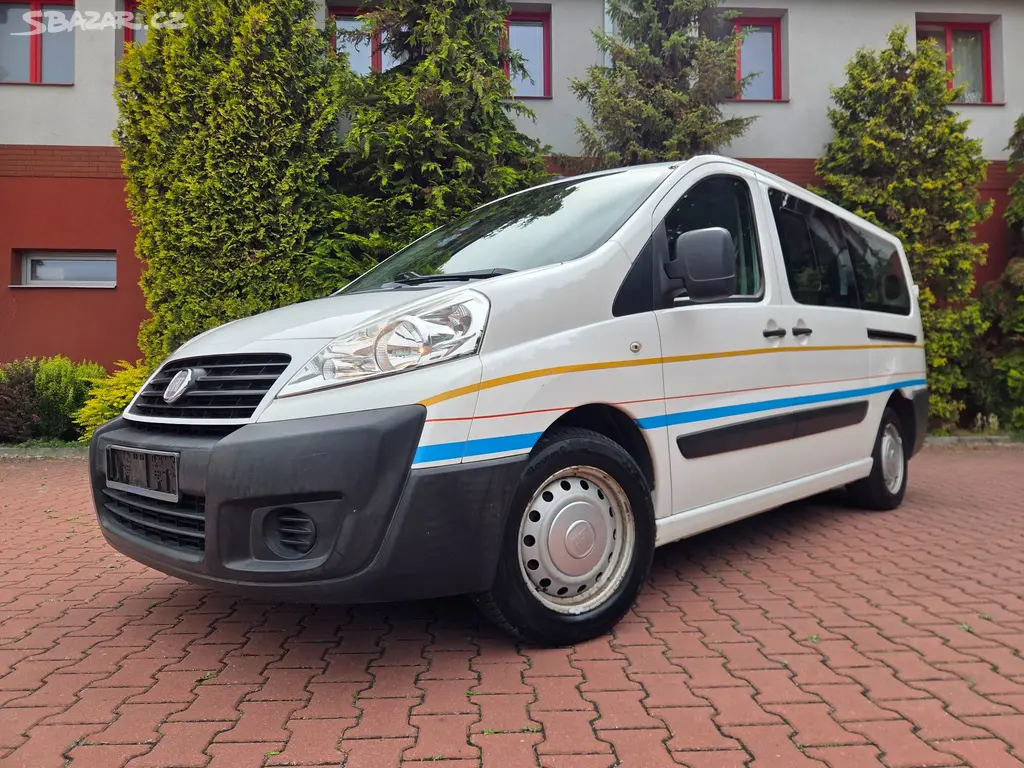 Fiat Scudo 2.0JTD 88kW DPH,LONG,9.míst,tažné,1.maj - fotka 2