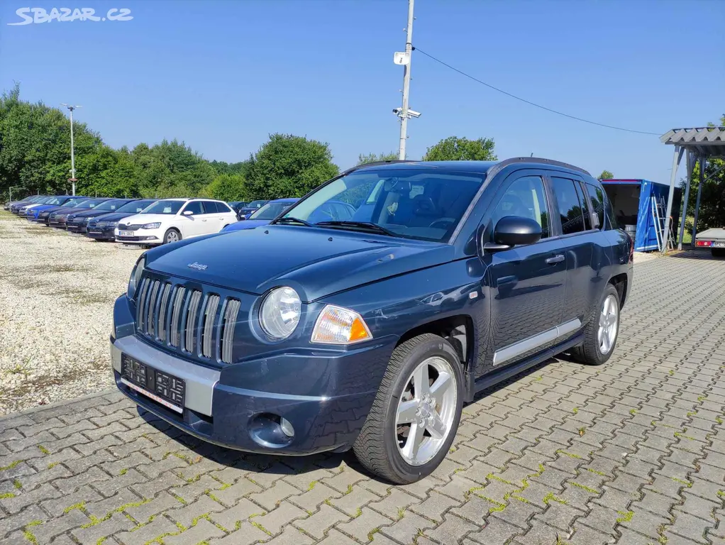 JEEP COMPASS 2.4i 16V VVT LIMITED,ZÁVĚS,ALU,KLIMA