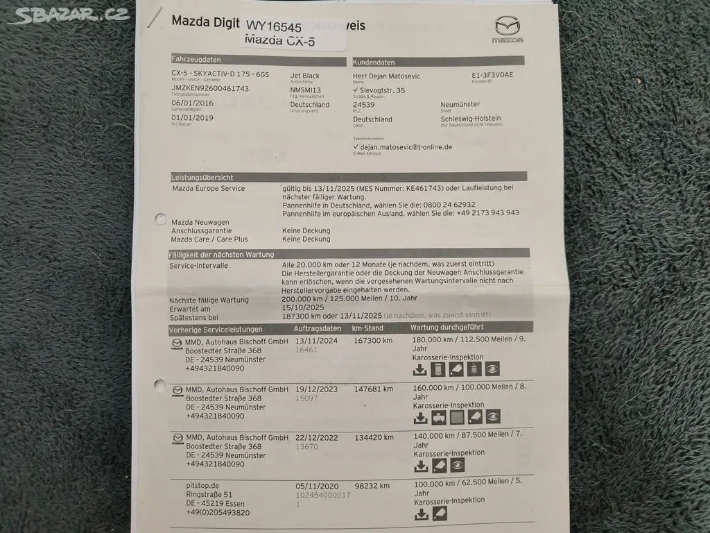 Mazda CX-5, 2.2 D AWD 129kW KŮŽE PLNÝ SERVIS MAZDA - fotka 2