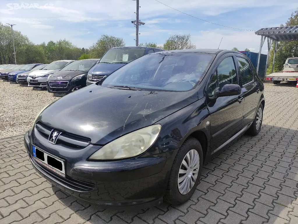 PEUGEOT 307 1.4i 65KW,ZÁVĚS.