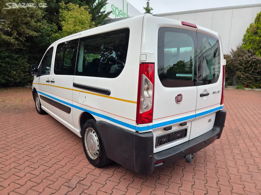 Fiat Scudo 2.0JTD 88kW DPH,LONG,9.míst,tažné,1.maj - fotka 4