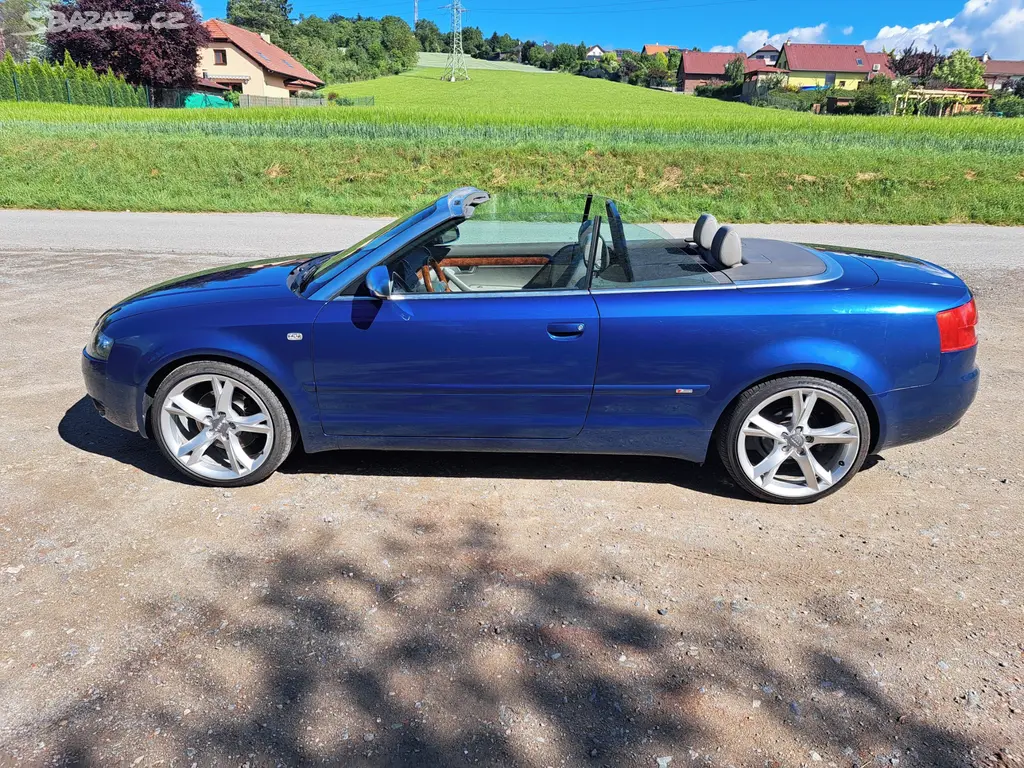 AUDI A4 CABRIO 3.0 V6,2005, MANUÁL, TAŽNÉ, TOP! - fotka 6