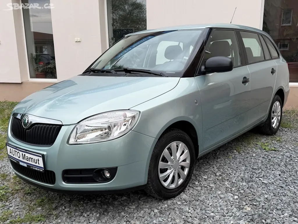 Škoda Fabia, 1.4 16v 63kW bez rzi, nová STK