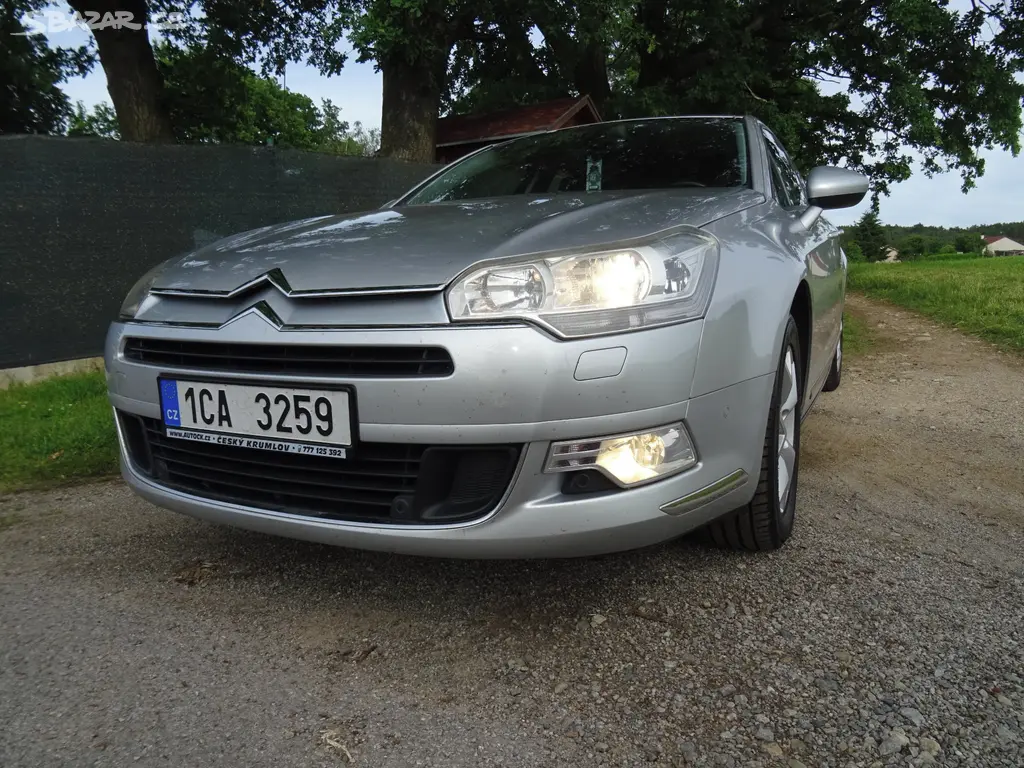 Citroën C5 1,6HDi 2x alu kola, tažné, pěkná výb.