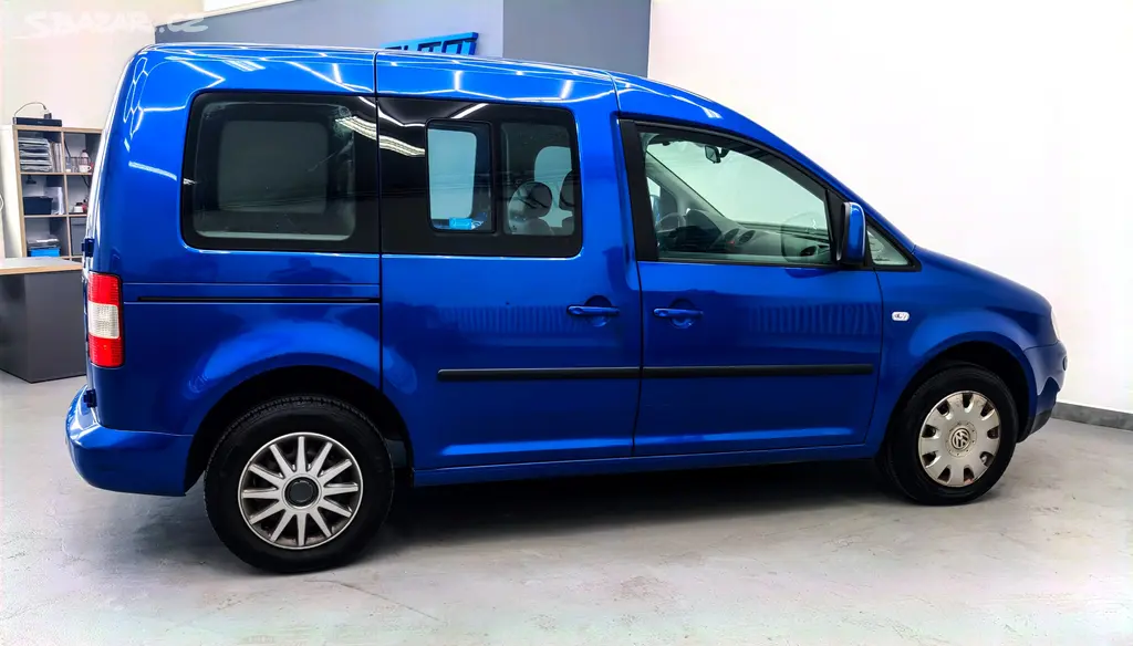 VW CADDY LIFE 1.9 TDI 77KW, 2007, TEMPOMAT - fotka 5
