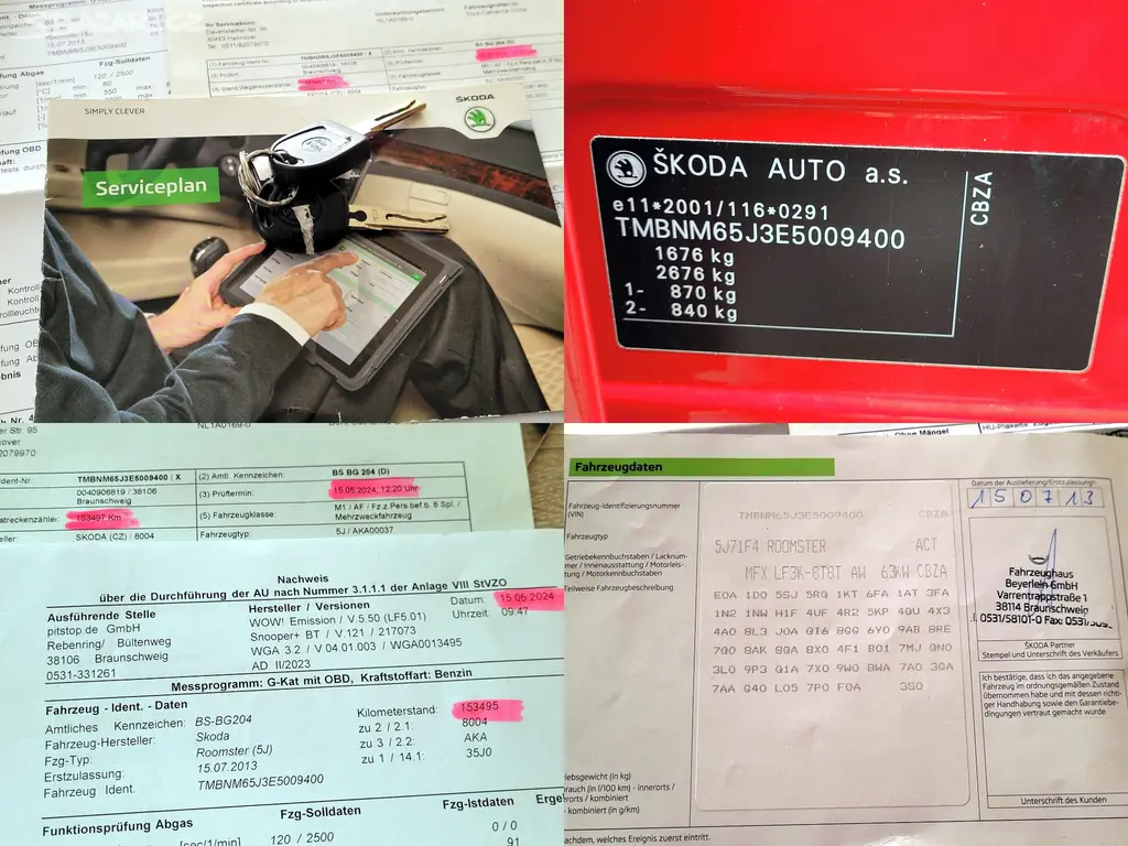Škoda Roomster, 1,2 TSi *SERV.KNÍŽKA* KLIMA - fotka 4