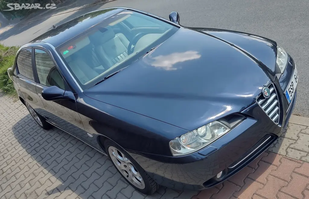 169.500km Alfa Romeo 166 2.4JTDm Bez koroze.Pneu