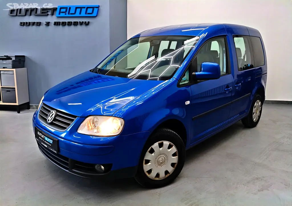 VW CADDY LIFE 1.9 TDI 77KW, 2007, TEMPOMAT