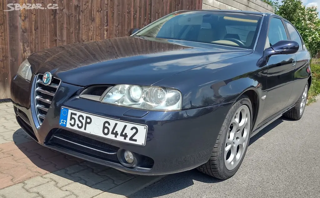 169.500km Alfa Romeo 166 2.4JTDm Bez koroze.Pneu - fotka 4