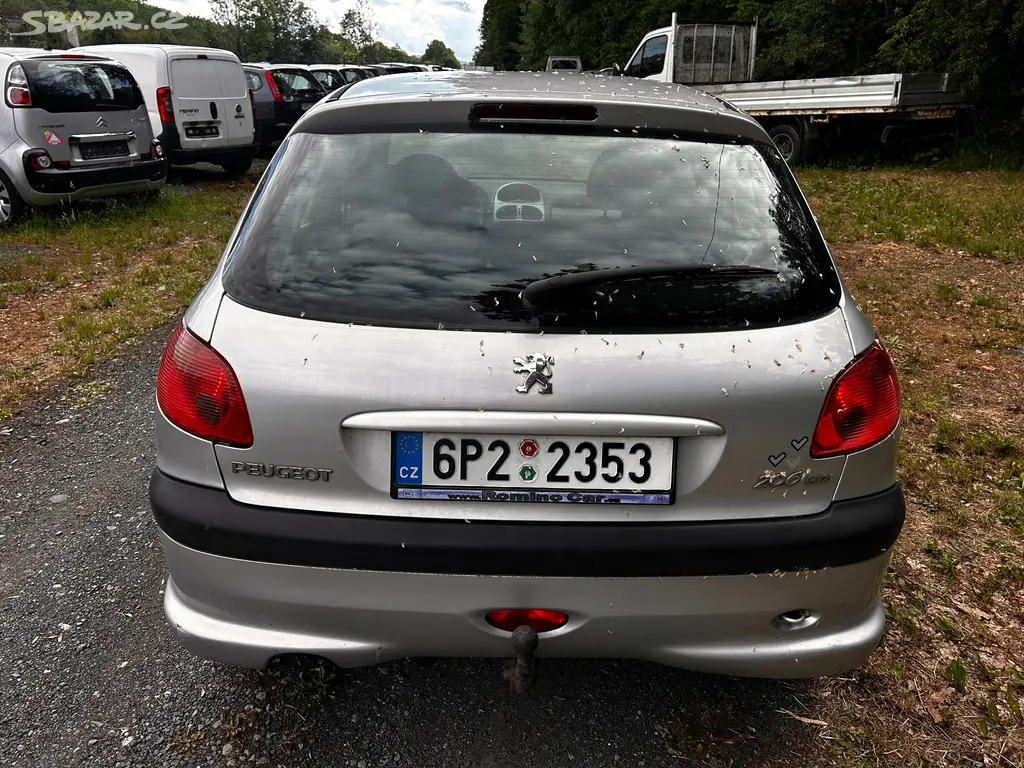 Peugeot 206 1,4 HDi 50kW, r.v. 2005, stk 06/2027 - fotka 6