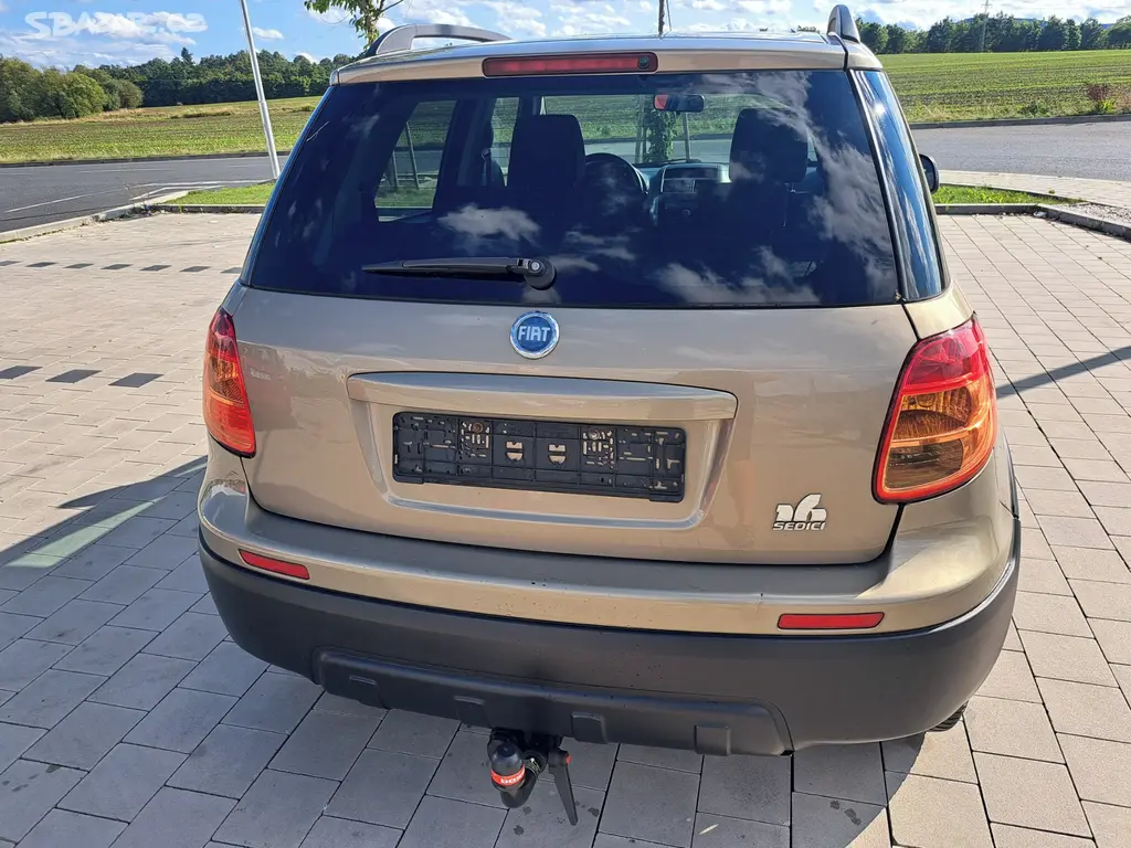 Fiat Sedici 1.9 Jtd, SX4, 88KW, 4x4, pěkné. - fotka 6