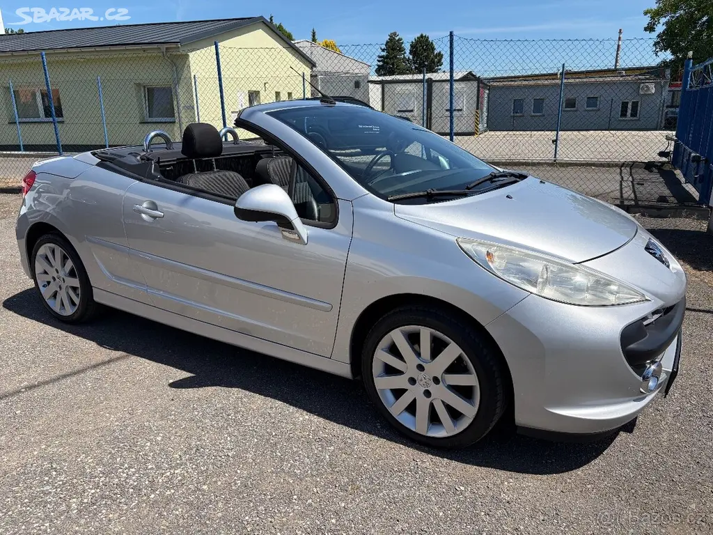 PEUGEOT 207 CC 1.6 110KW CABRIO VYHŘEV SEDADEL - fotka 6