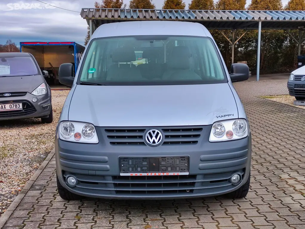 VOLKSWAGEN CADDY 1.9 TDi 77KW,LIFE,KLIMA,EL.OKNA - fotka 2