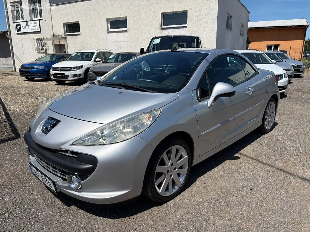 PEUGEOT 207 CC 1.6 110KW CABRIO VYHŘEV SEDADEL